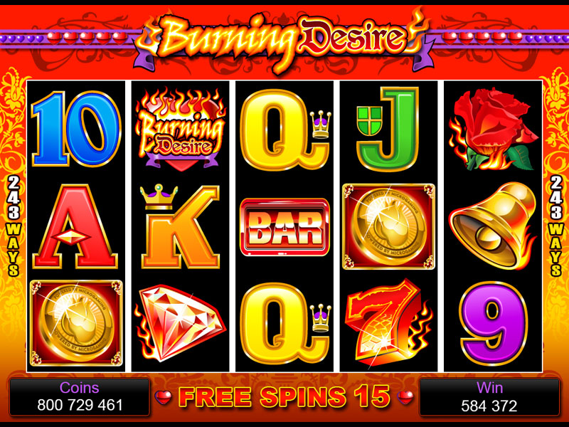 Игровые автоматы «Burning Desire» в онлайн казино